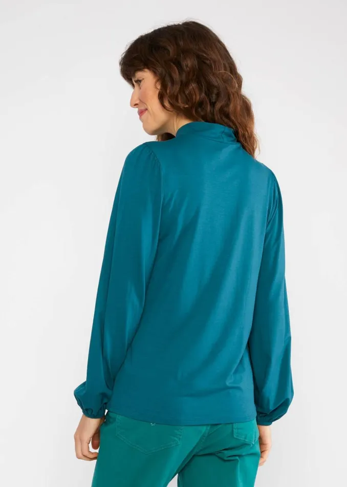 Blutsgeschwister Longsleeve Lonely Lips Angel Blue Women Tops