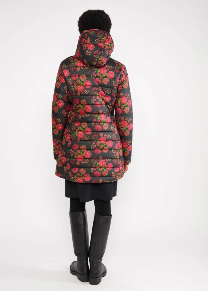 Blutsgeschwister Quilted Jacket No Down Queen Black Women Jackets and Coats