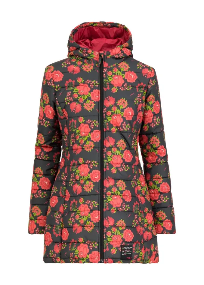 Blutsgeschwister Quilted Jacket No Down Queen Black Women Jackets and Coats