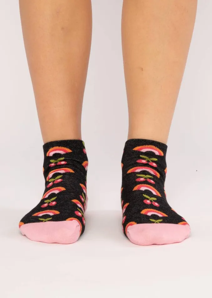Blutsgeschwister Socks Sensation Steps Snkr Black Women Socks