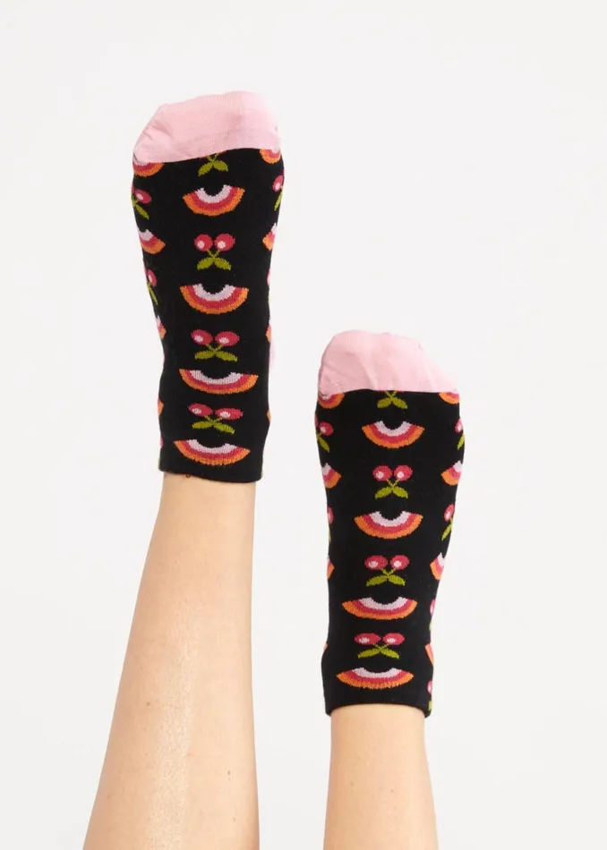 Blutsgeschwister Socks Sensation Steps Snkr Black Women Socks