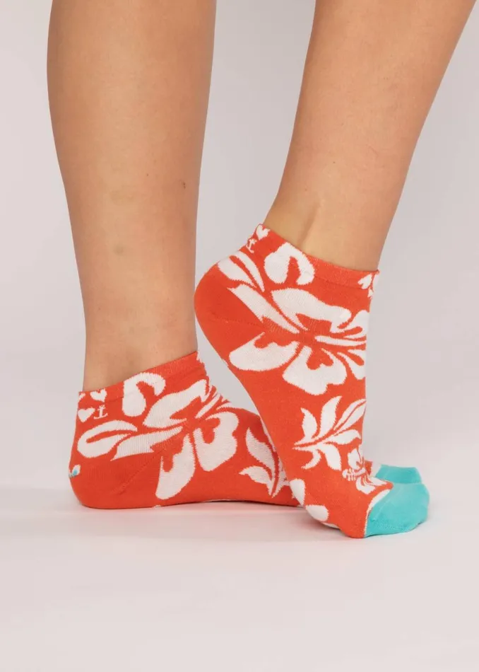 Blutsgeschwister Socks Sensation Steps Snkr Orange Women Socks