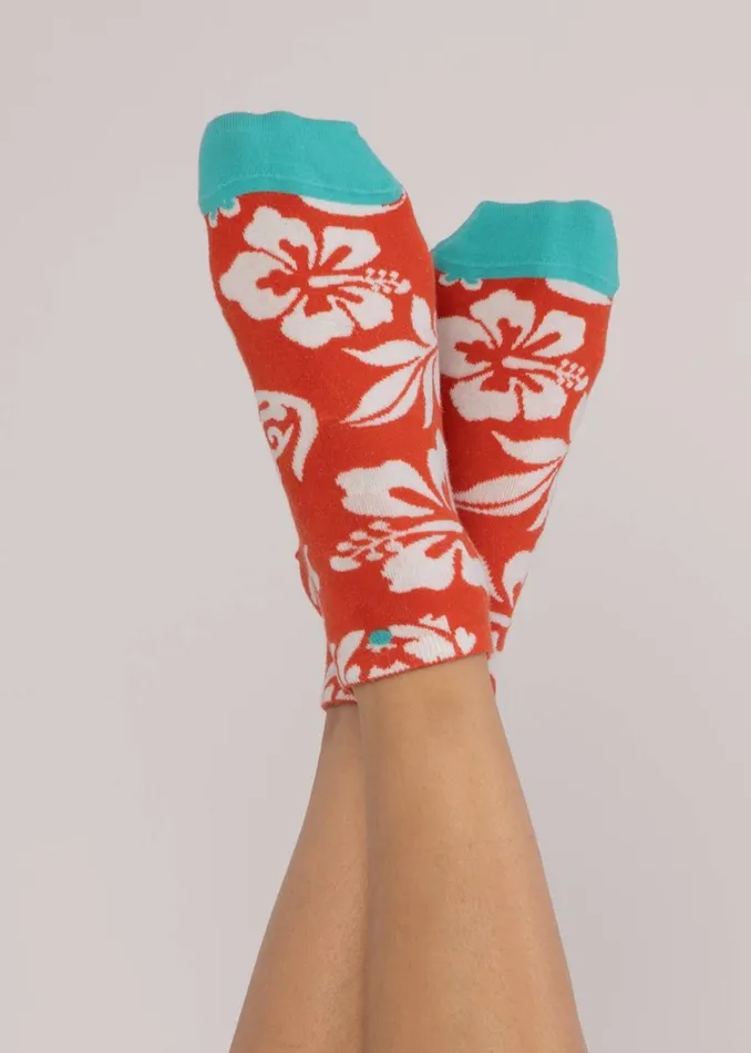 Blutsgeschwister Socks Sensation Steps Snkr Orange Women Socks