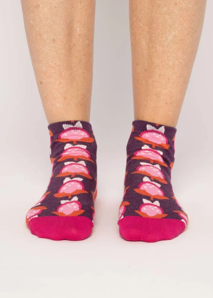 Blutsgeschwister Socks Sensation Steps Snkr Purple Women Other Accessoires