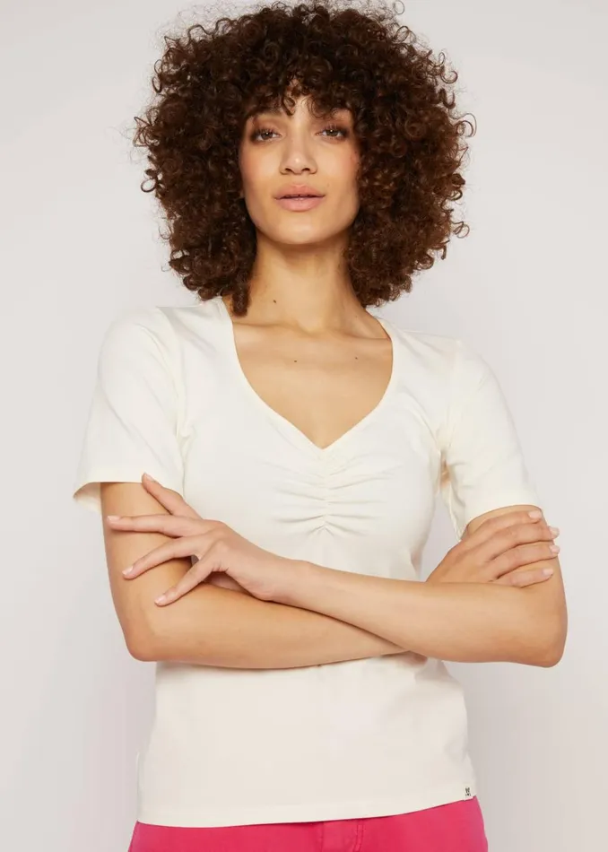 Blutsgeschwister TShirt Balconnet Fminin White Women Tops