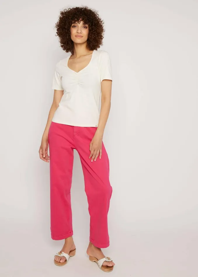 Blutsgeschwister TShirt Balconnet Fminin White Women Tops