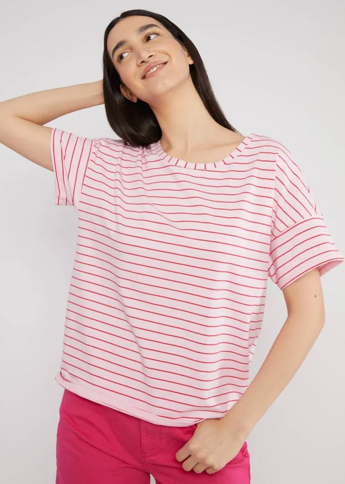 Blutsgeschwister TShirt The Generous One Pink Women Tops