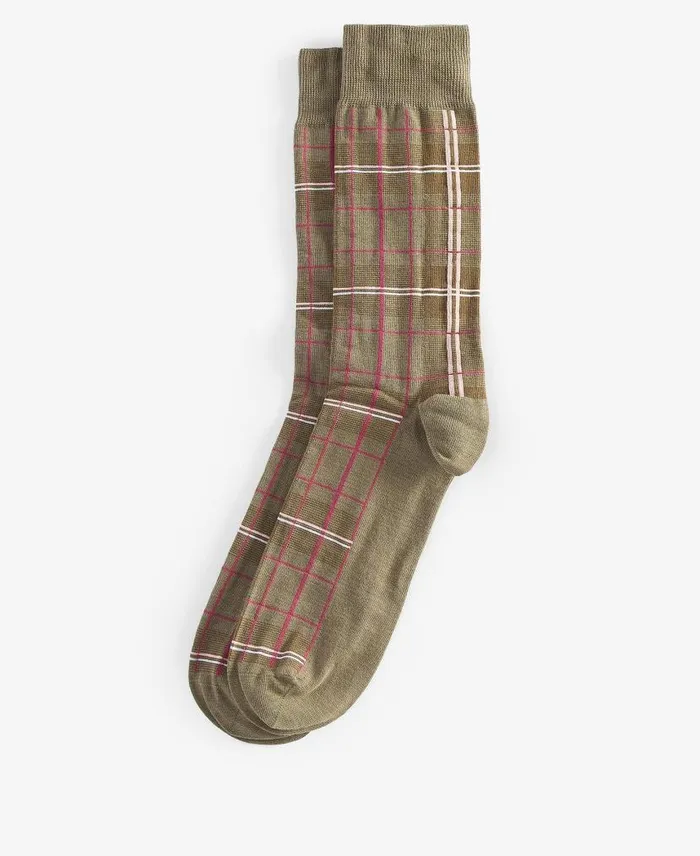 Blyth Socks Classic Black Slate Men Barbour Socks