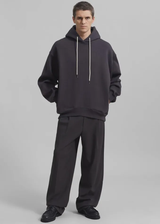 Bottoms Men The Frankie Shop Beo Suit Pants 8211 Dark Grey