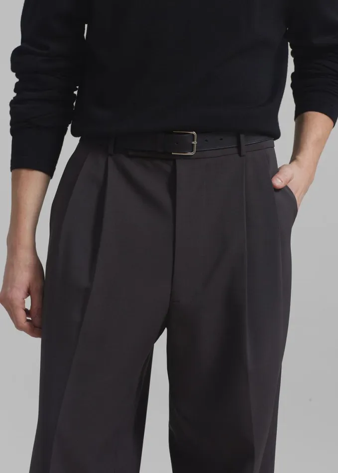 Bottoms Men The Frankie Shop Beo Suit Pants 8211 Dark Grey