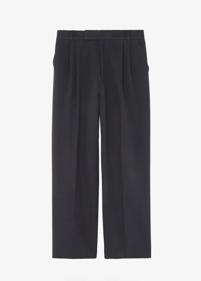 Bottoms Men The Frankie Shop Beo Suit Pants 8211 Dark Grey
