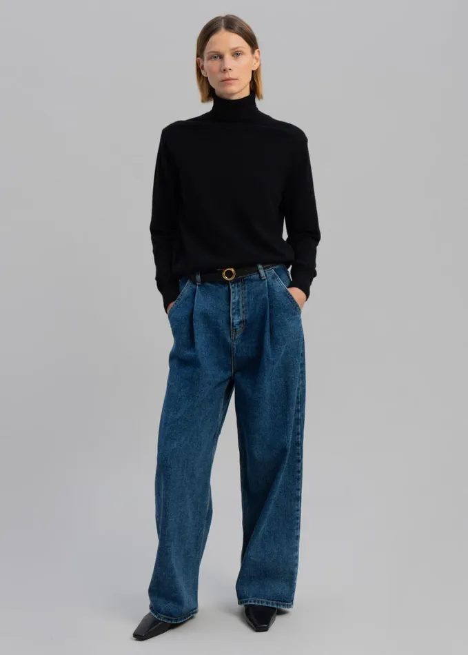 Bottoms Women The Frankie Shop Isabella Denim Pants 8211 Medium Wash