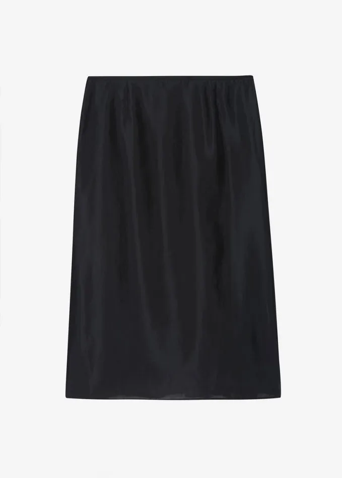 Bottoms Women The Frankie Shop Naya Sheer Organza Midi Skirt 8211 Black