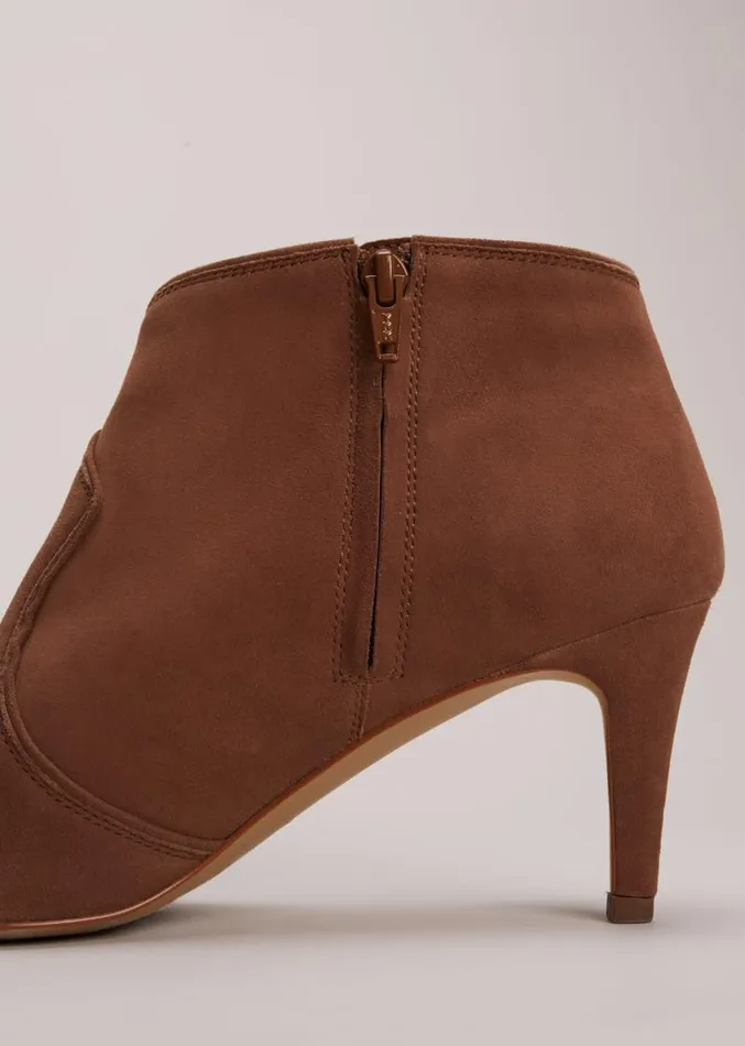 Brown Leather Boots Tan Women Phase Eight Boots