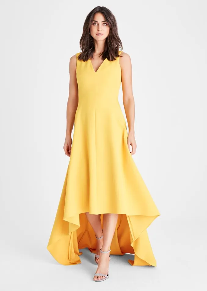 Camilla Maxi Dress Mustard Women Phase Eight Dresses