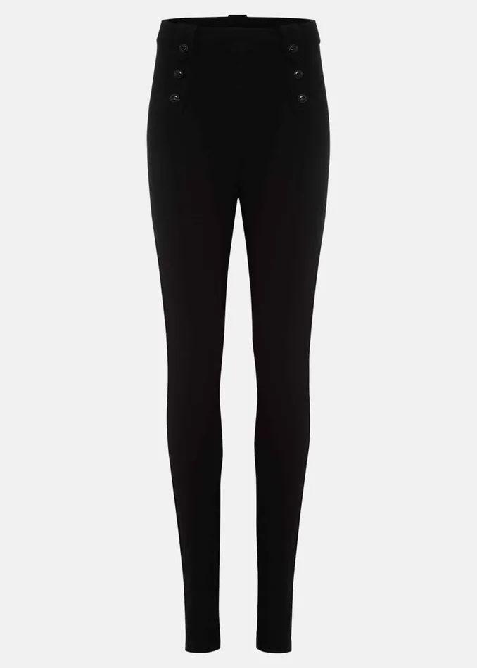 Cammie Ponte Trousers Black Women Phase Eight Trousers