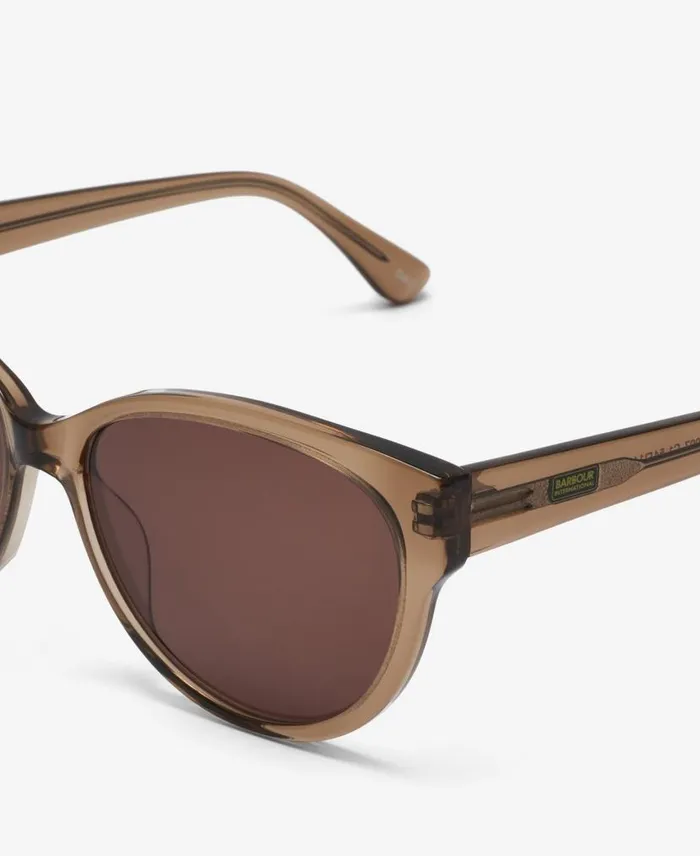 Cat Eye Sunglasses Transparent Women Barbour Sunglasses