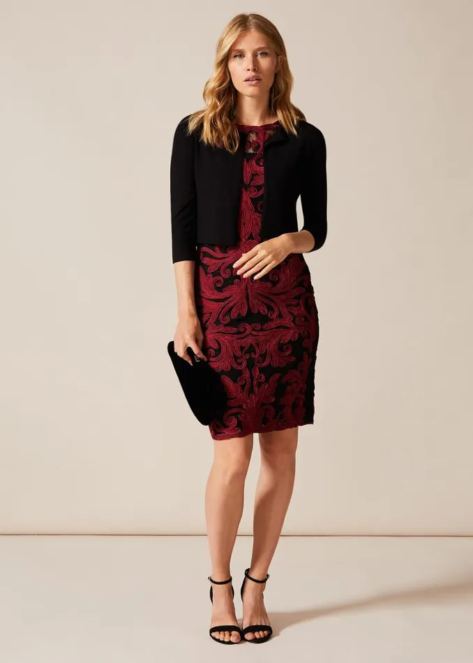 Catie Cardigan Black Women Phase Eight Jackets