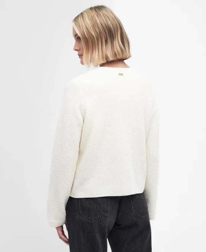 Celeste Cardigan Antique White Women Barbour Cardigans