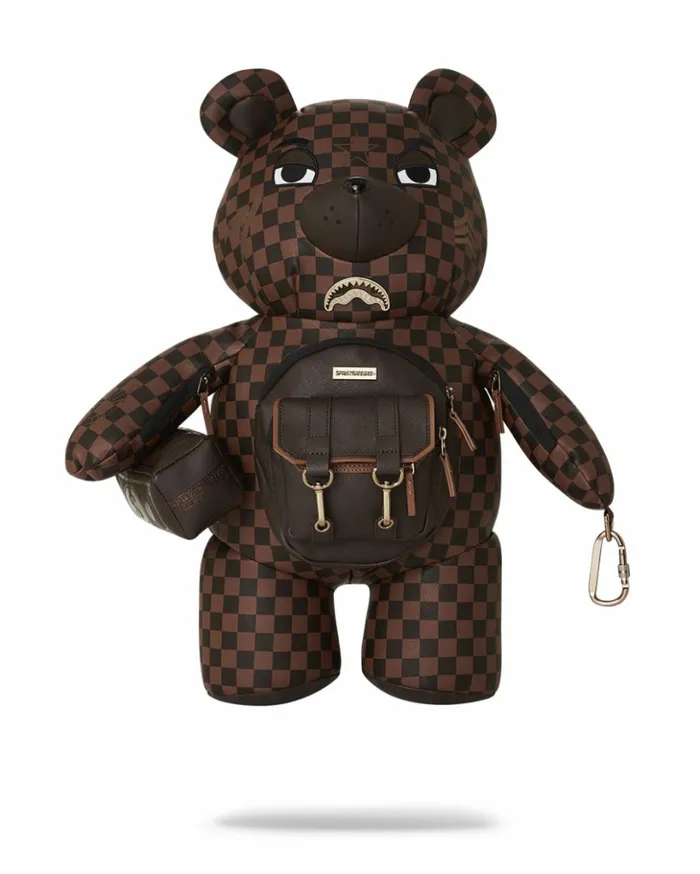 CHECKMATE ROYALE MONEYBEAR TEDDYBEAR BACKPACK Bags SPRAYGROUND