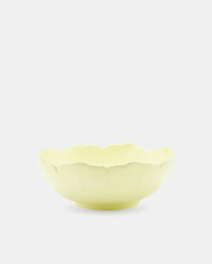 Cherry Blossom Soup Plate Yellow Women Aquazzura Dinnerware Cherry Blossom Soup Plate Yellow Women Aquazzura Dinnerware