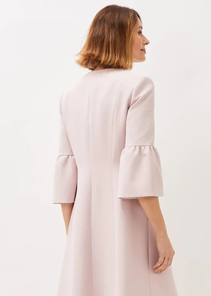 Cheryl Frill Cuff Occasion Coat Antique Rose Women Phase Eight Jackets