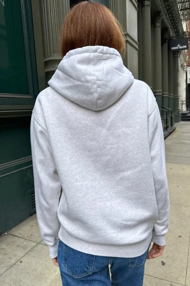 Christy Hoodie Light Heather Grey Women Brandy Melville Sweatpants and Sweatshirts Christy Hoodie Light Heather Grey Women Brandy Melville Sweatpants and Sweatshirts