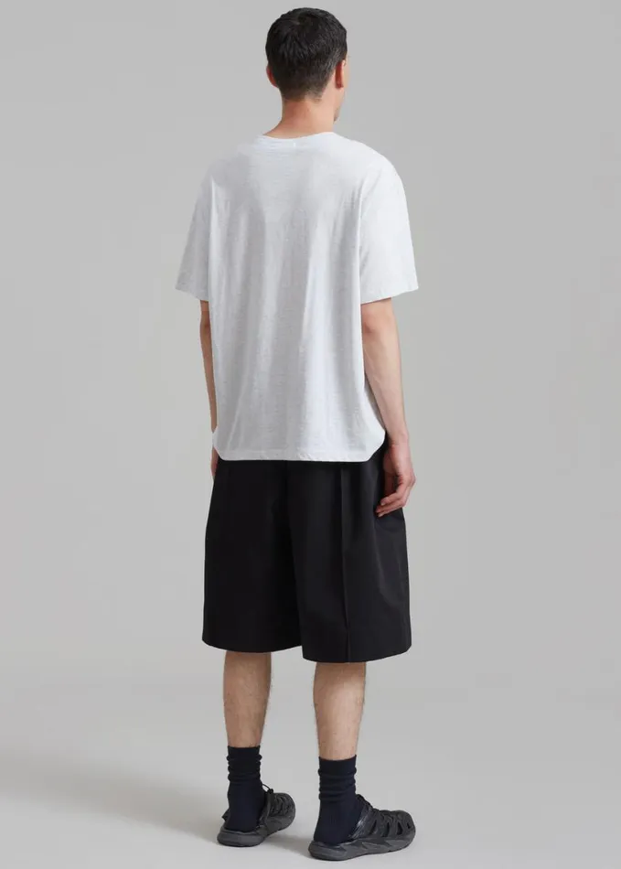 Clothing Men The Frankie Shop Adan Bermuda Shorts 8211 Black