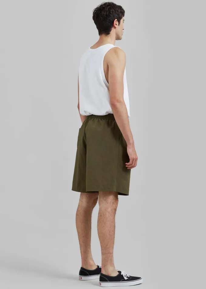 Clothing Men The Frankie Shop Axel Shorts 8211 Khaki