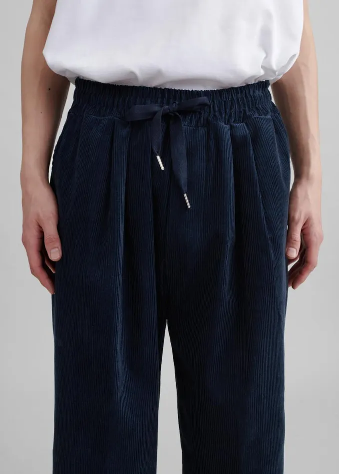 Clothing Men The Frankie Shop Brixton Corduroy Joggers 8211 Navy