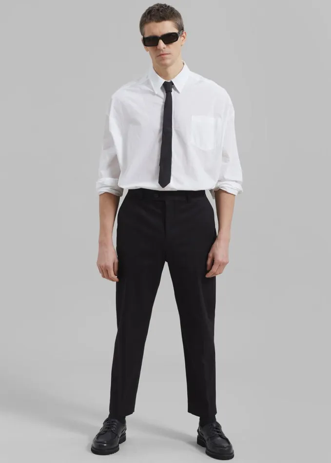 Clothing Men The Frankie Shop Gregory Trousers 8211 Black