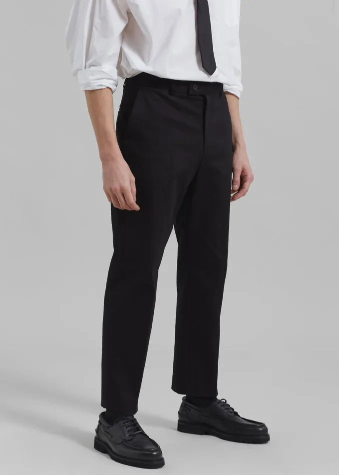 Clothing Men The Frankie Shop Gregory Trousers 8211 Black