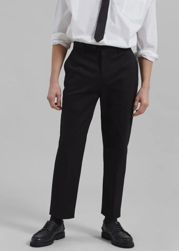 Clothing Men The Frankie Shop Gregory Trousers 8211 Black