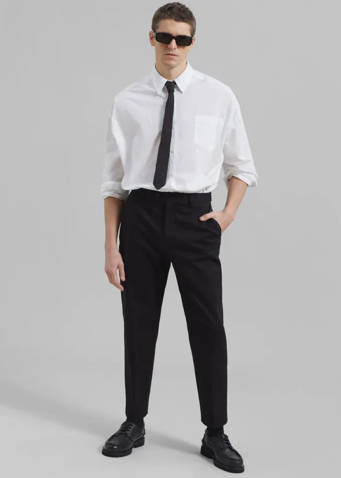 Clothing Men The Frankie Shop Gregory Trousers 8211 Black