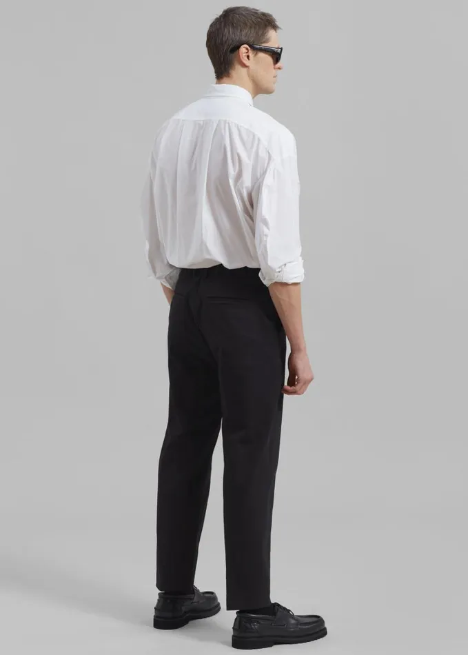 Clothing Men The Frankie Shop Gregory Trousers 8211 Black