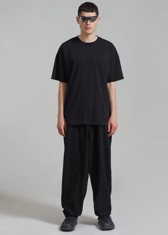 Clothing Men The Frankie Shop Joshua Baggy Pants 8211 Black