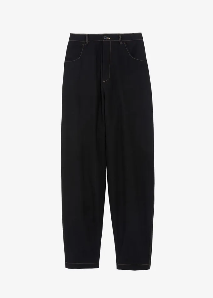 Clothing Men The Frankie Shop Joshua Baggy Pants 8211 Black
