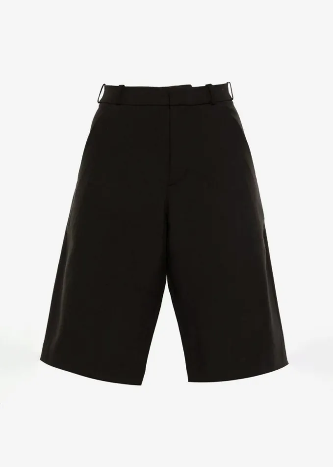 Clothing Women The Frankie Shop Coperni Tailored Bermuda Shorts 8211 Black