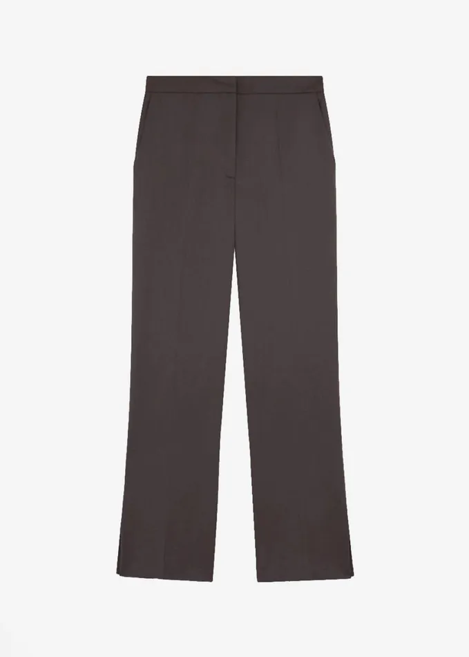 Clothing Women The Frankie Shop Loulou Studio Dorkas Pants 8211 Choco