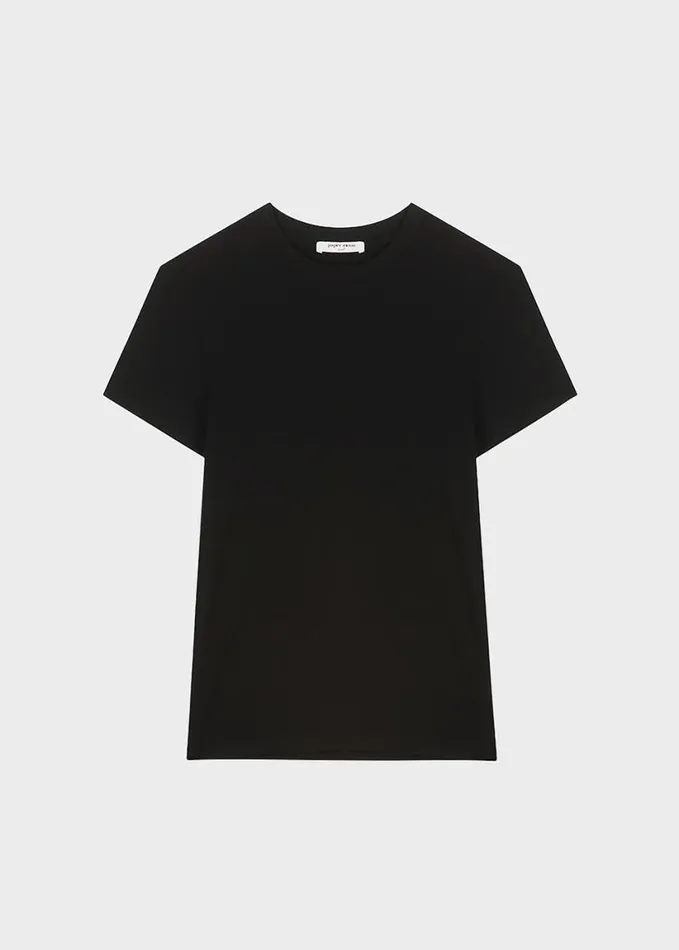 Clothing Women The Frankie Shop Palmira Tee 8211 Black