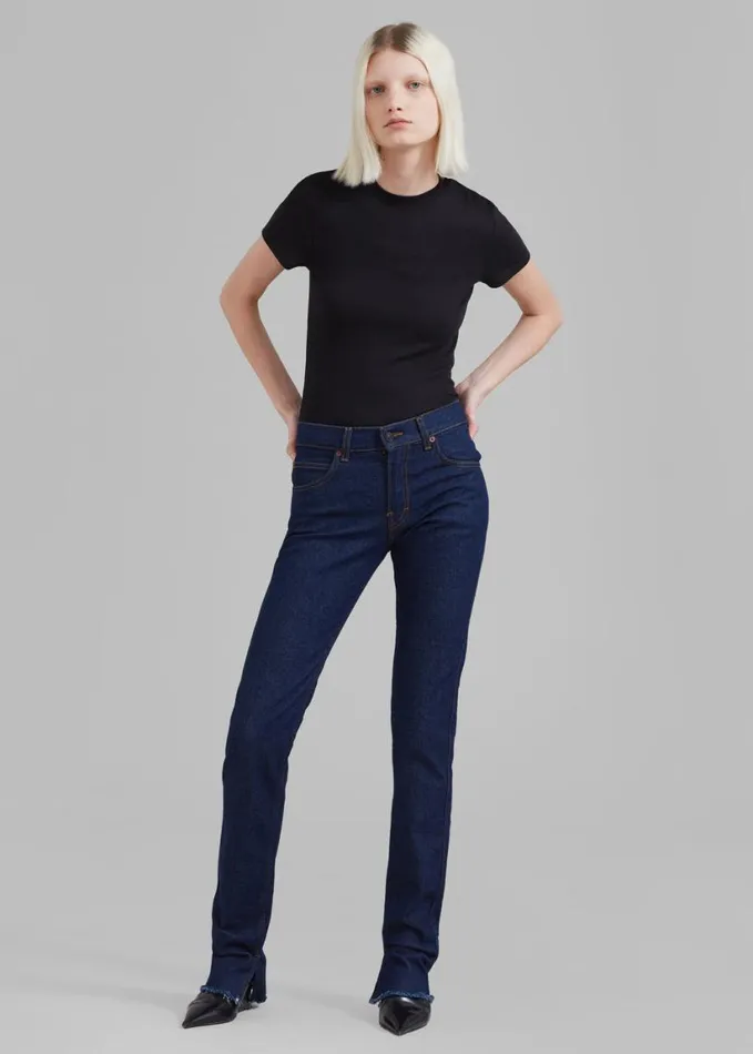 Clothing Women The Frankie Shop Palmira Tee 8211 Black