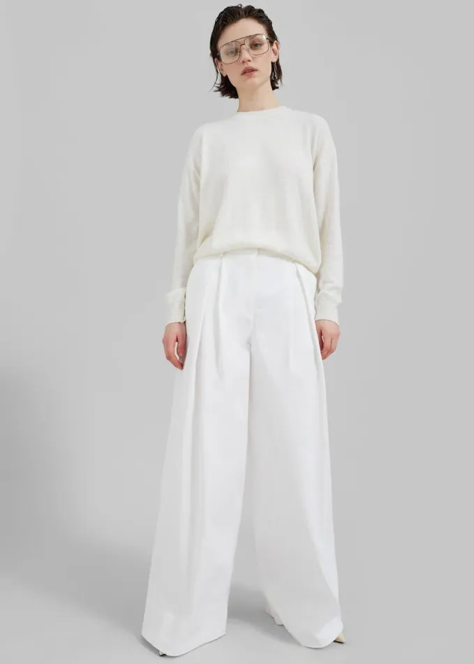 Clothing Women The Frankie Shop The Garment Avelino Pants 8211 Cream