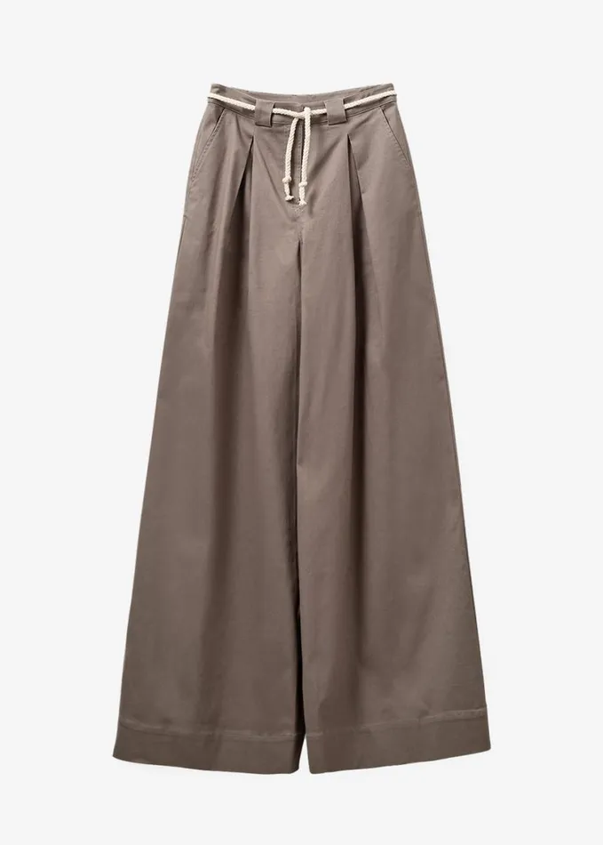 Clothing Women The Frankie Shop The Garment Cassano Wide Pants 8211 Smoke