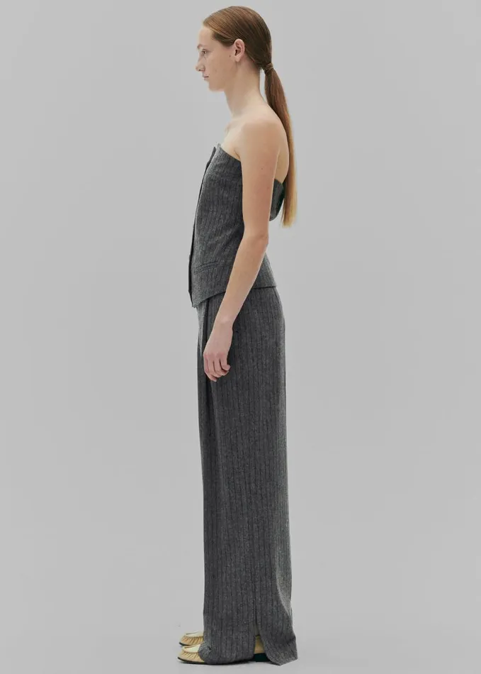 Clothing Women The Frankie Shop The Garment Tilda Pants 8211 GreyBlack Stripe