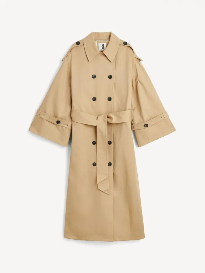 Coats and Jackets Women By Malene Birger Alanis Trench Coat Sand Beige