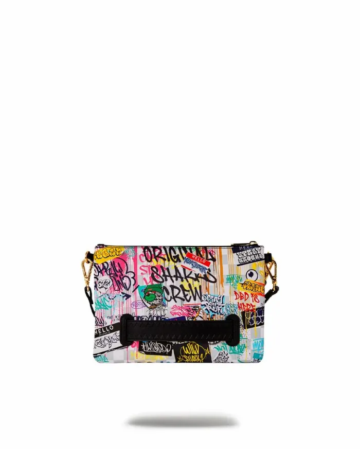 CREATE ANOTHER DAY CROSSOVER CLUTCH W SHOULDER STRAP Bags SPRAYGROUND