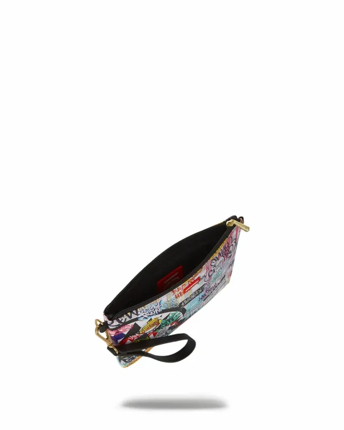 CREATE ANOTHER DAY CROSSOVER CLUTCH W SHOULDER STRAP Bags SPRAYGROUND