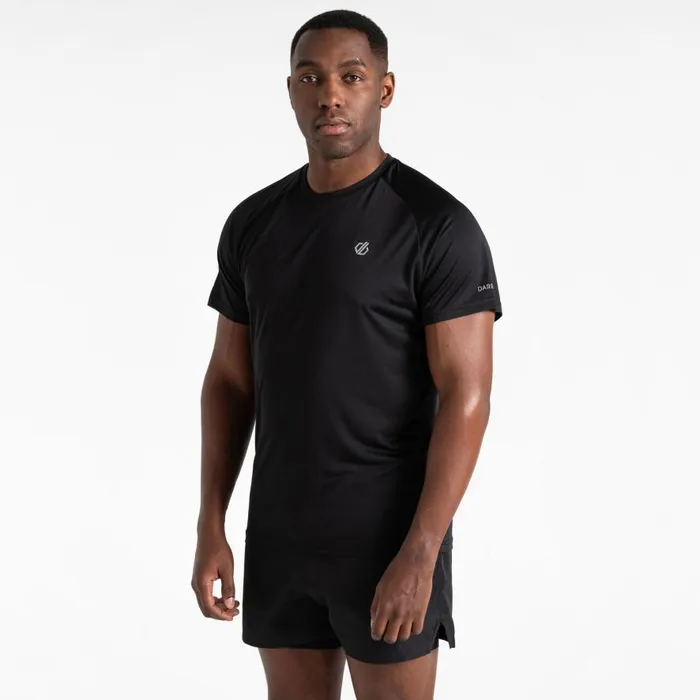 Dare 2b Accelerate Fitness TShirt Black Men Gym Tops