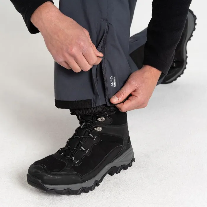 Dare 2b Achieve II Recycled Ski Pants Ebony Grey Men Ski Trousers and Salopettes