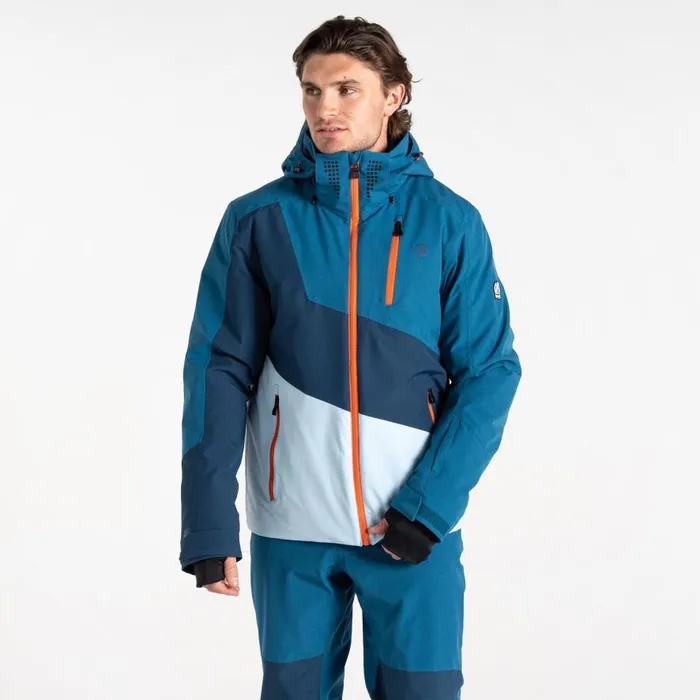 Dare 2b Baseplate II Ski Jacket Kingfisher Blue Navy Men Ski Jackets